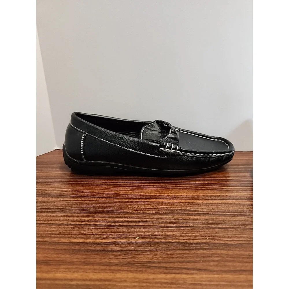 Steve Harvey Celebrity‎ Edition Aligo Shoes Sz 12 Black Dress Comfort Loafers